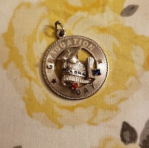Sterling Silver Graduation Pendant